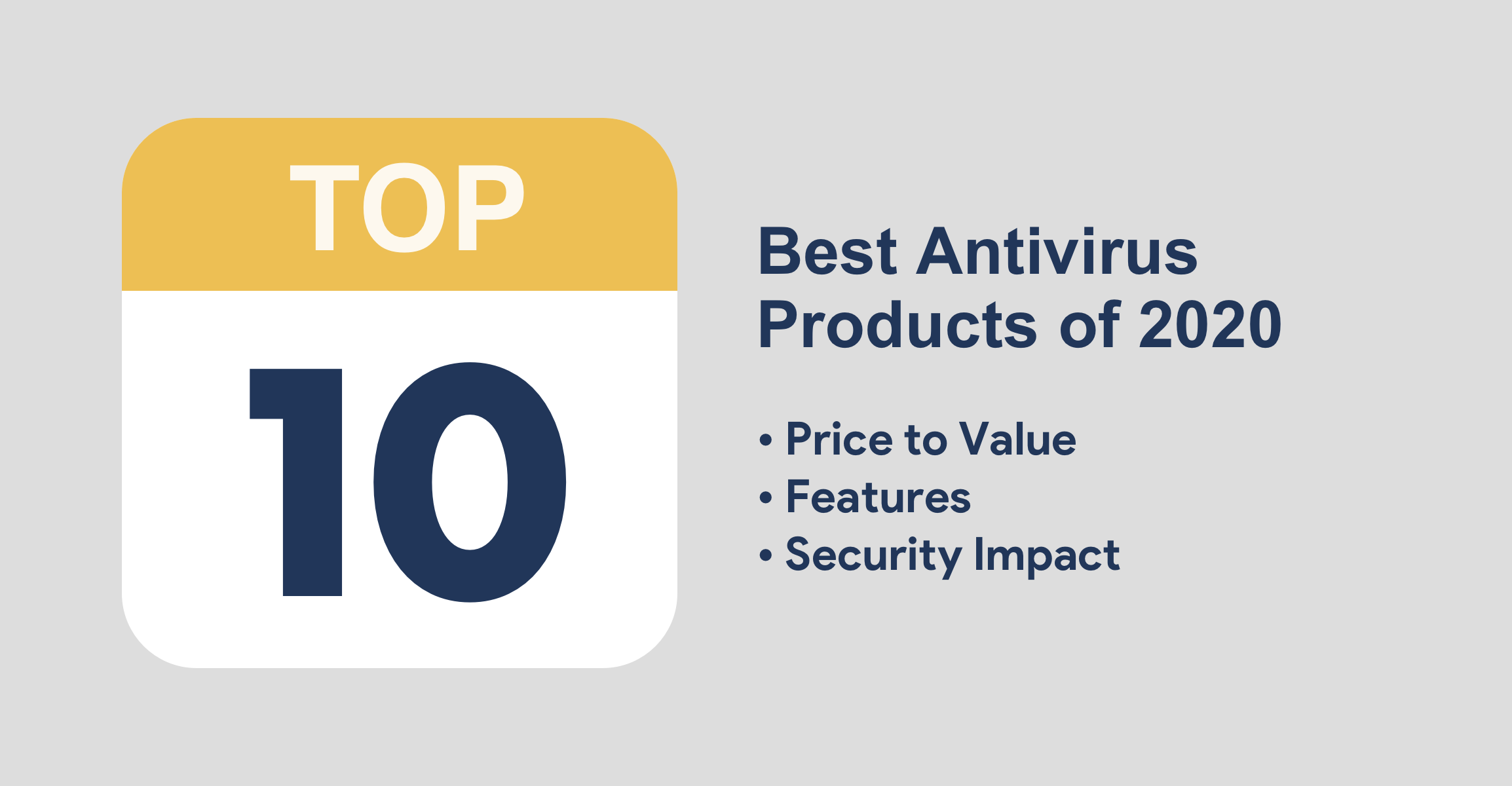 Top deals antivirus 2020