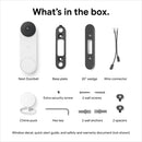 Google Nest Doorbell (3rd Gen / 2026 Release) 2K with Gemini