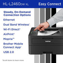 Brother HL-L2460DW XL Wireless Compact Monochrome Laser Printer