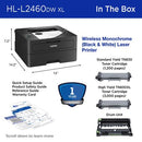 Brother HL-L2460DW XL Wireless Compact Monochrome Laser Printer