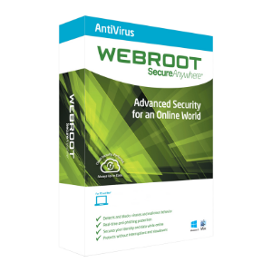 Webroot SecureAnywhere Antivirus 1 Year 1 Device