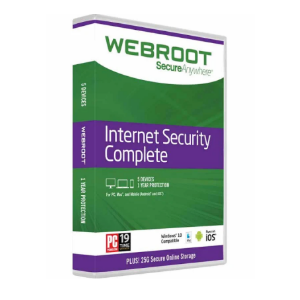 Webroot SecureAnywhere Internet Security Complete - 1-Year